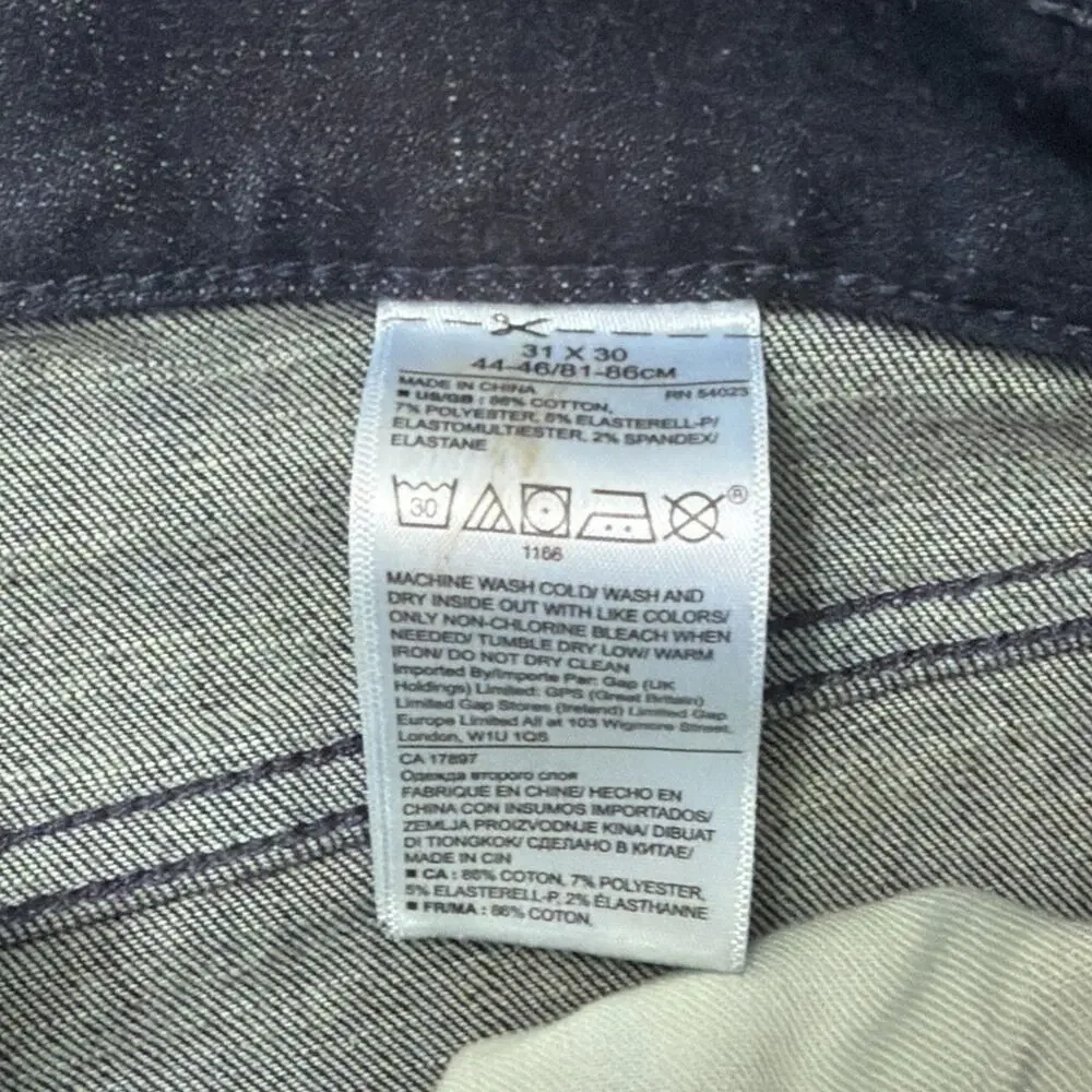 Banana Republic Slim Fit Jeans Mens 31X30 Blue Denim